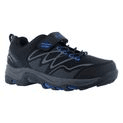Children's Hi-Tec Blackout Low Boots Black/Blue additional 8