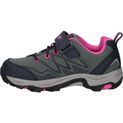 Children's Hi-Tec Blackout Low Boots Dark Forest/India Ink/Pink additional 5