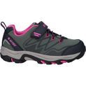Children's Hi-Tec Blackout Low Boots Dark Forest/India Ink/Pink additional 6