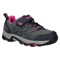 Children's Hi-Tec Blackout Low Boots Dark Forest/India Ink/Pink additional 7