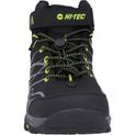 Children's Hi-Tec Blackout Mid Boots Black/Lime additional 3