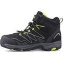 Children's Hi-Tec Blackout Mid Boots Black/Lime additional 6