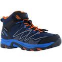 Children's Hi-Tec Blackout Mid Boots Navy/Orange/Lake Blue additional 1