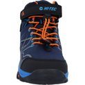 Children's Hi-Tec Blackout Mid Boots Navy/Orange/Lake Blue additional 3
