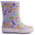Children's Hunter Kids Dinosaur Boot Purple Dinosaur additional 4