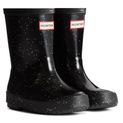 Children's Hunter Kids First Giant Glitter Wellington Black additional 1