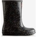 Children's Hunter Kids First Giant Glitter Wellington Black additional 4