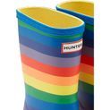 Children's Hunter Original First Classic Rainbow Print Wellington Boots Multicoloured additional 5