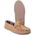 Cotswold Alberta Moccasin Slipper Beige additional 3
