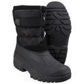 Cotswold Chase Touch Fastening and Zip up Winter Boot Black additional 3