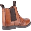 Cotswold Children's Nympsfield Brogue Pull On Chelsea Boots Tan additional 2