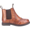 Cotswold Children's Nympsfield Brogue Pull On Chelsea Boots Tan additional 5