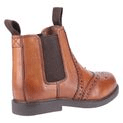 Cotswold Children's Nympsfield Brogue Pull On Chelsea Boots Tan additional 7