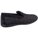 Cotswold Stanley Loafer Slipper Black additional 2