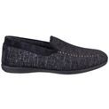 Cotswold Stanley Loafer Slipper Black additional 4