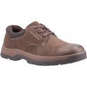 Cotswold Thickwood Burnished Leather Casual Shoe Brown additional 1
