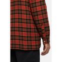 Dickies Fleece Hooded Flannel Shirt Red Ochre additional 7