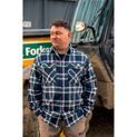 Hard Yakka Core Flannel Shirt Navy additional 3
