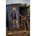 Hard Yakka Core Flannel Shirt Navy additional 6