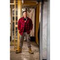 Hard Yakka Core Flannel Shirt Red additional 6