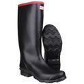 Hunter Argyll Full Knee Wellington Black additional 3