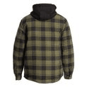 Hard Yakka Quilted Flannel Shacket Fern additional 5