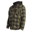 Hard Yakka Quilted Flannel Shacket Fern additional 6