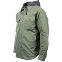 Hard Yakka Quilted Solid Shacket Military Green additional 3