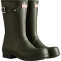 Hunter Original Short Wellington Boots Dark Olive Green additional 1