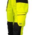 Helly Hansen Workwear UC-ME Construction Trouser CL2 Hi Vis Yellow/Ebony additional 4