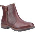 Ladies Cotswold Ashwicke Zip Ankle Boot Brown additional 1