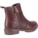 Ladies Cotswold Ashwicke Zip Ankle Boot Brown additional 2