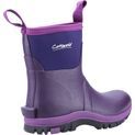 Ladies Cotswold Blaze Neoprene Wellington Purple additional 2