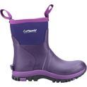 Ladies Cotswold Blaze Neoprene Wellington Purple additional 4