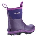 Ladies Cotswold Blaze Neoprene Wellington Purple additional 6