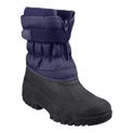 Ladies Cotswold Chase Touch Fastening and Zip up Winter Boot Navy additional 7