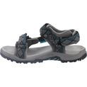 Ladies Cotswold Foxcote Sandals Grey/Turquoise additional 4