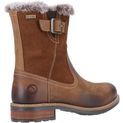 Ladies Cotswold Kemerton Ankle Boots Tan additional 2