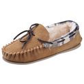 Ladies Cotswold Kilkenny Moccasin Slipper Tan additional 6