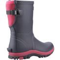 Ladies Cotswold Realm Adjustable Short Wellington Boot Navy/Pink additional 2
