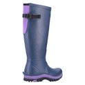 Ladies Cotswold Realm Adjustable Wellington Boot Blue/Purple additional 6