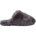 Ladies Cotswold Salperton Sheepskin Mule Slipper Grey additional 4