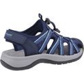 Ladies Cotswold Upton Sandal Navy/Turquoise additional 2