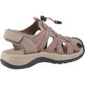 Ladies Cotswold Upton Sandal Taupe/Pink additional 2