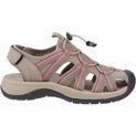 Ladies Cotswold Upton Sandal Taupe/Pink additional 4