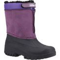 Ladies Cotswold Venture Waterproof Winter Boot Purple additional 1