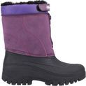 Ladies Cotswold Venture Waterproof Winter Boot Purple additional 5