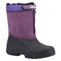 Ladies Cotswold Venture Waterproof Winter Boot Purple additional 6