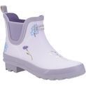 Ladies Cotswold Wildflower Ankle Wellingtons Lilac additional 1