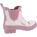 Ladies Cotswold Wildflower Ankle Wellingtons Pink additional 2